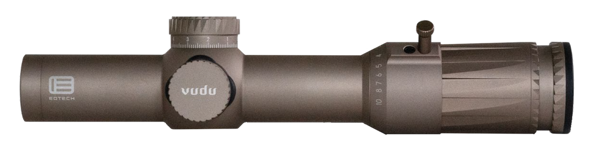 EOTech Vudu 1-10x28mm 34mm Tube FFP SR4 MOA Tan Rifle Scope