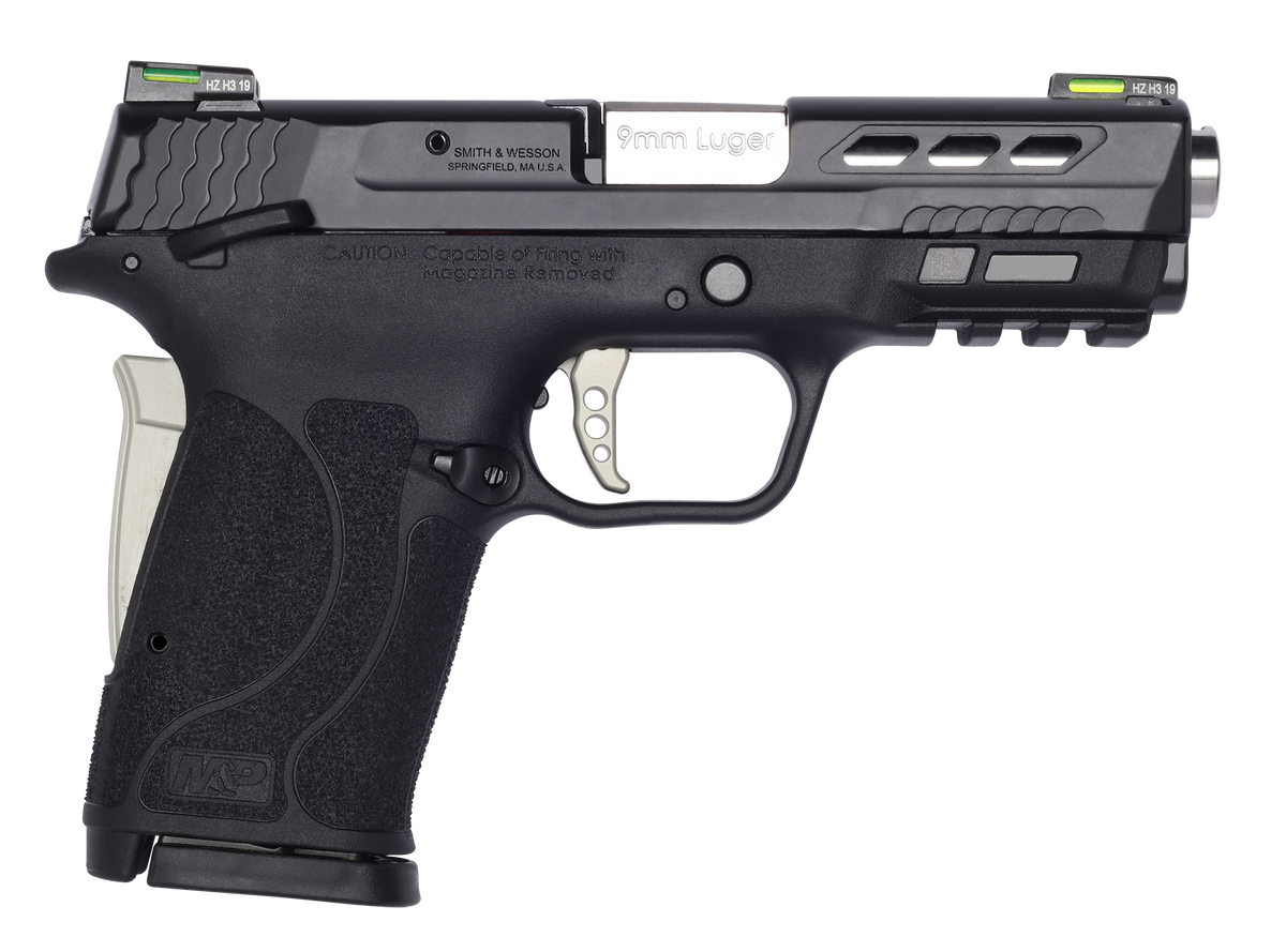 Smith & Wesson M&P Performance Center Shield EZ 9mm Luger 3.80" 8+1 Ported Pistol