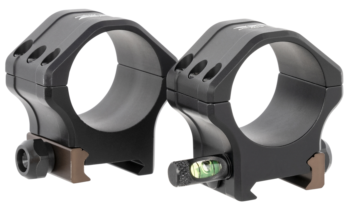Christensen Arms Tactical PRSR-HD 34mm Medium Scope Rings - Black Anodized
