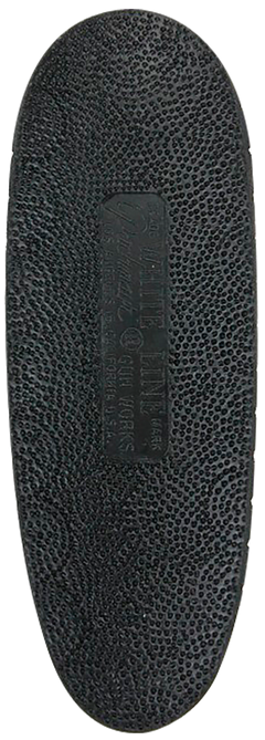 Pachmayr F325 Deluxe Black w/White Line Medium Rubber Recoil Pad for Rifle/Shotgun