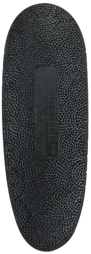 Pachmayr F325 Deluxe Black w/White Line Medium Rubber Recoil Pad for Rifle/Shotgun