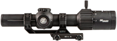 Sig Sauer Electro-Optics Tango-MSR LPVO 1-6x24mm 30mm Tube Illuminated BDC6 Reticle Black - w/ALPHA-MSR Mount