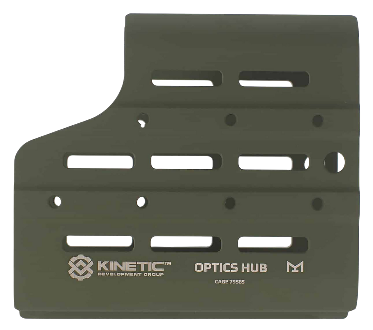 Kinetic Development Group Optics HUB Spotting Scope Case - Green Cerakote Aluminum
