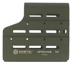 Kinetic Development Group Optics HUB Spotting Scope Case - Green Cerakote Aluminum