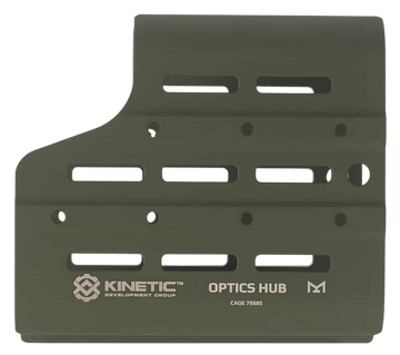 Kinetic Development Group Optics HUB Spotting Scope Case - Green Cerakote Aluminum