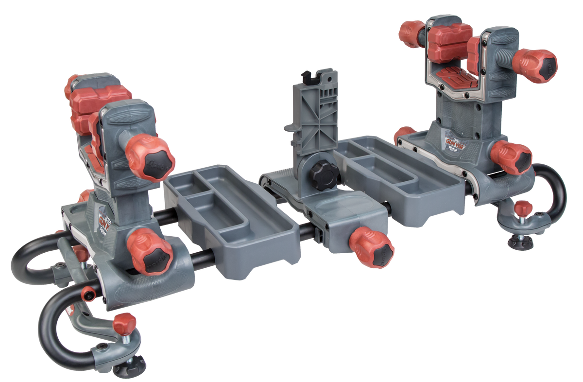 Tipton 110011 Ultra Gun Vise Rifle/Shotgun/Crossbow Gray/Red Nylon/Steel