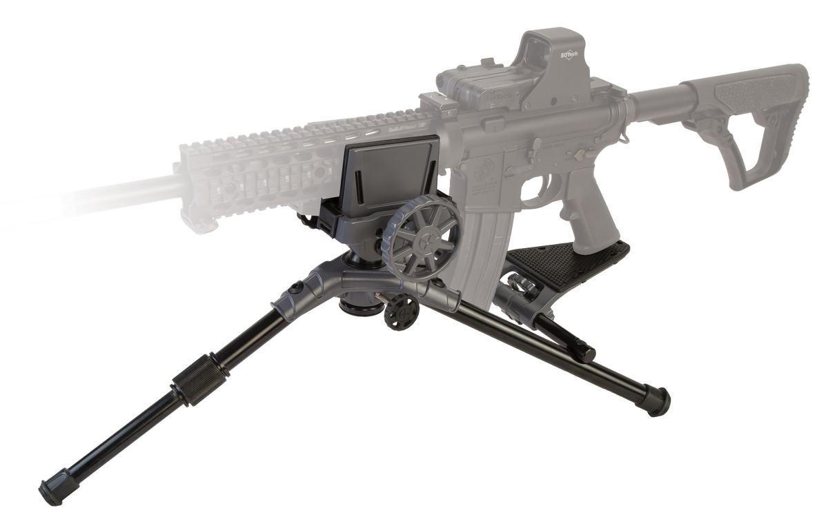 Caldwell Precision Turret Shooting Rest Black Aluminum 22.40" L