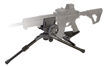 Caldwell Precision Turret Shooting Rest Black Aluminum 22.40" L