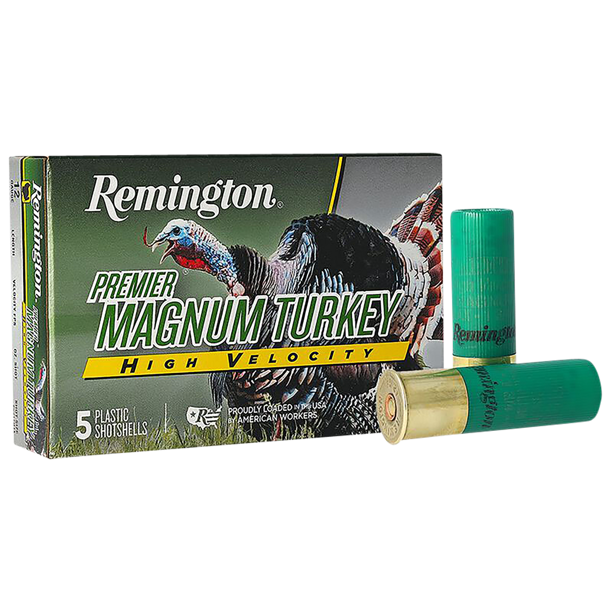 Remington Ammunition Premier Magnum Turkey 12 Gauge 3.5" 2 oz #5 Shot 5 Rd - Box or Case