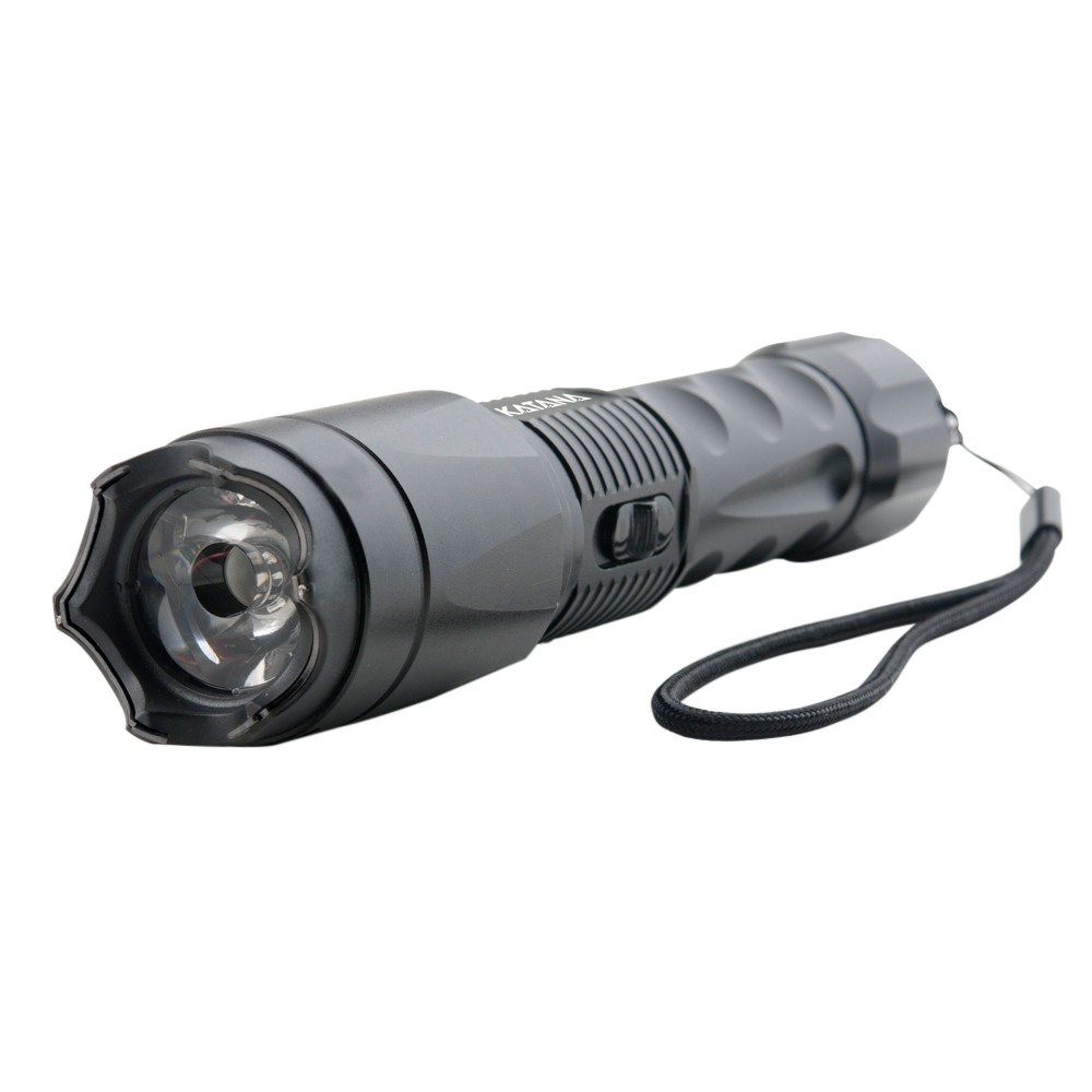 Guard Dog Katana 400 Lumens Stun Gun Flashlight - Black