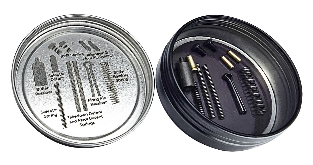 Rise Armament RAOSK015 Oh S#it Kit AR-15 Spare Parts Black Aluminum