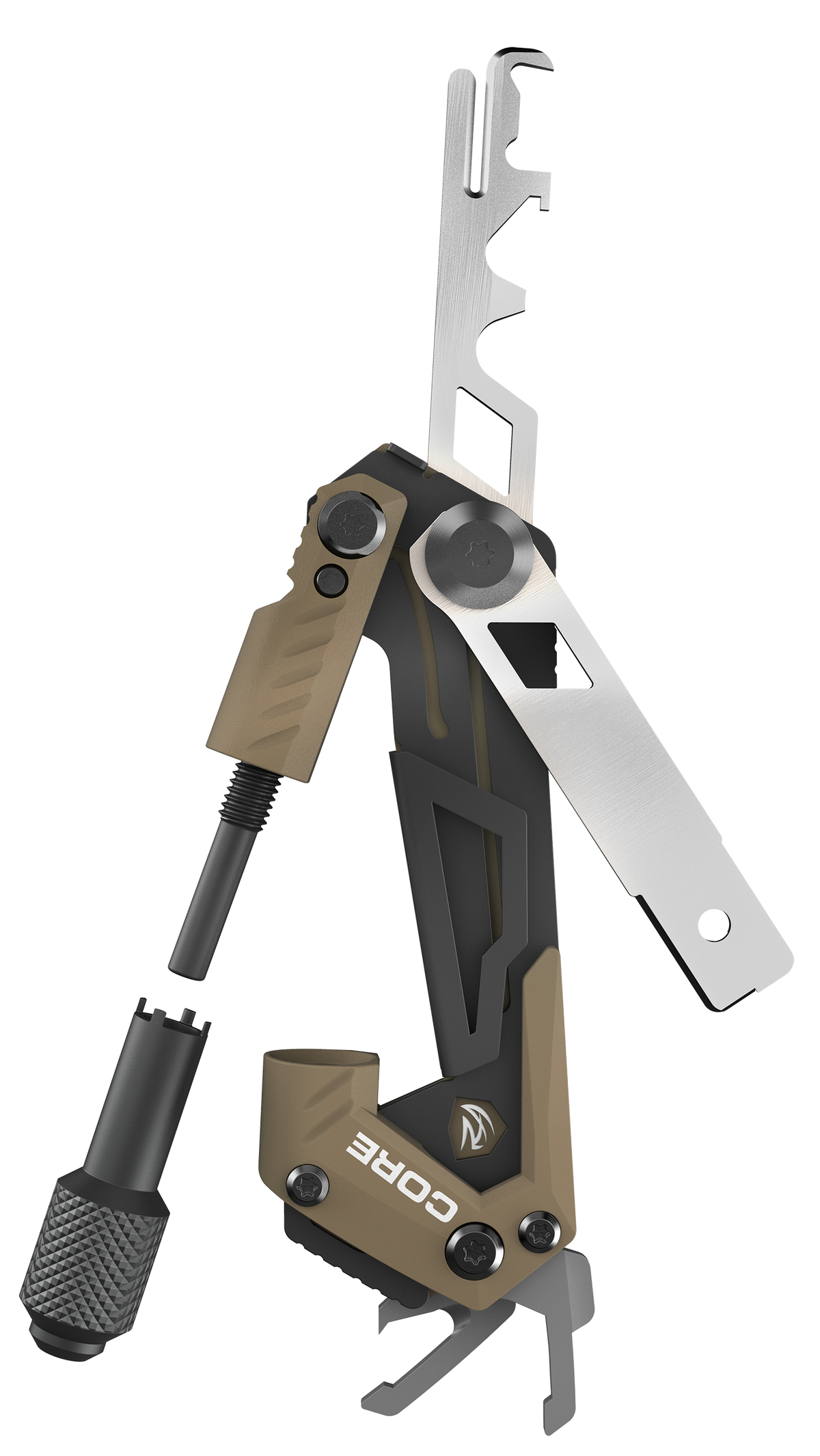 Real Avid Core Gun Tool AR-15 Olive Green/Black Multi-Tool