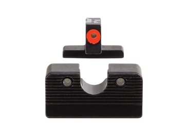 Trijicon HD XR Night Sight Set FN 509 Green Tritium Orange Outline Front