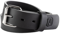 1791 Gunleather BLT-01 Gun Belt Stealth Black Leather 46/50 1.50" Buckle Closure