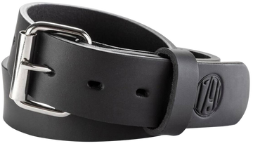 1791 Gunleather BLT-01 Gun Belt Stealth Black Leather 46/50 1.50" Buckle Closure