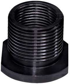 Silencer Central Banish Thread Adapter 1/2x28 to 5/8x24 Black Parkerized