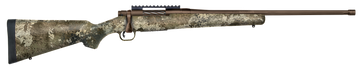 Mossberg Patriot Predator 22-250 Rem 22" 5+1 Bolt-Action Rifle - Threaded Fluted Barrel, Patriot Brown Cerakote/TrueTimber Strata