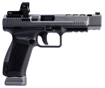 Canik TP9SFx 9mm Luger 5.2" 20+1 Semi-Auto Pistol w/MeCanik MO2 - Tungsten
