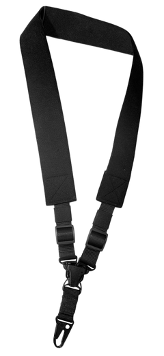 Outdoor Connection A-Tac Single-Point Sling 2" Black Elastic Webbing for Rifle/Shotgun