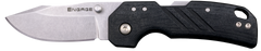 Cold Steel Engage 2.5" Folding Clip Point Plain Edge 4116 SS Black GFN