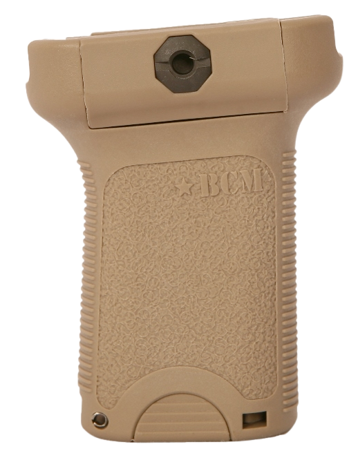 BCM BCMGunfighter Short Vertical Grip Polymer Flat Dark Earth - Picatinny