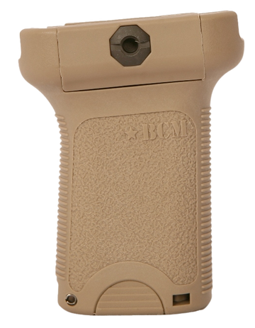 BCM BCMGunfighter Short Vertical Grip Polymer Flat Dark Earth - Picatinny