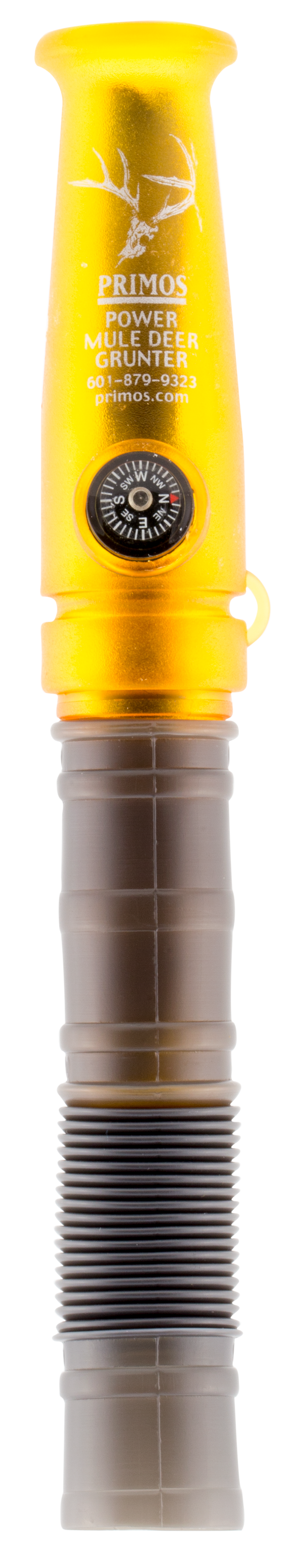Primos 736 Power Mule Deer & Blacktail Grunter Double Reed Call - Black/Gold