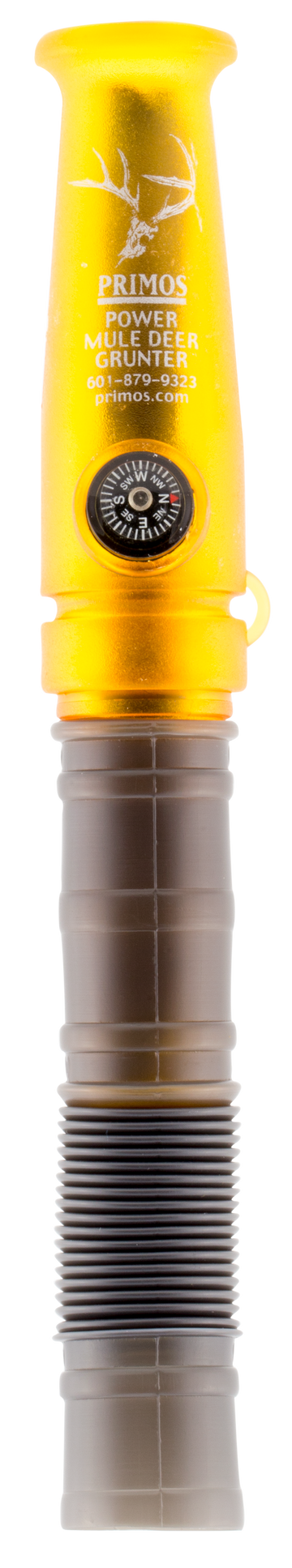 Primos 736 Power Mule Deer & Blacktail Grunter Double Reed Call - Black/Gold