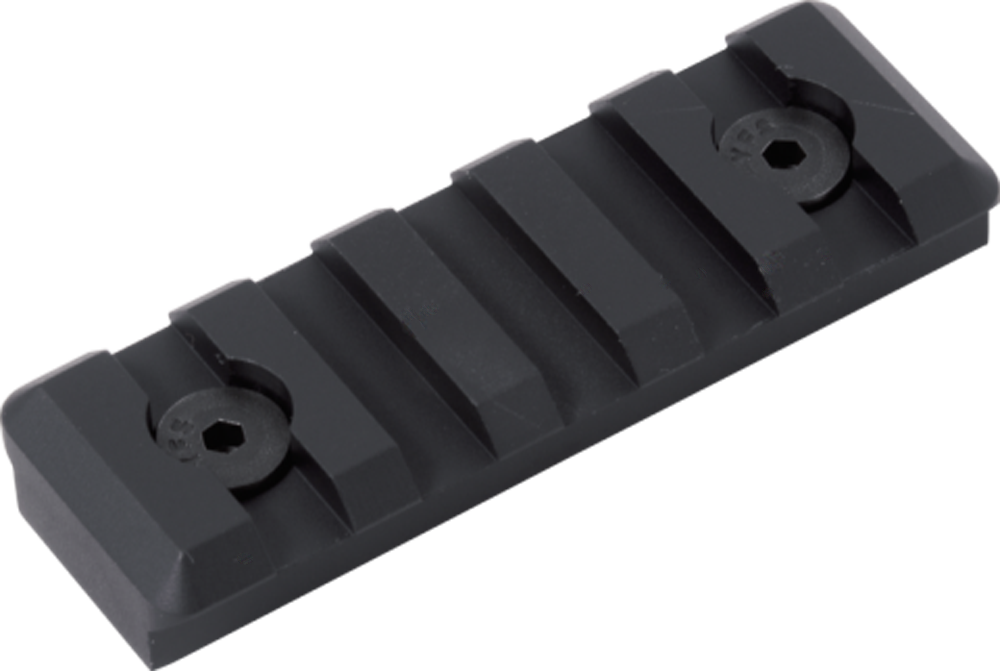 Timber Creek Outdoors M-LOK 5 Slot Picatinny Rail Black Anodized Aluminum