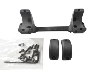 DNZ Game Reaper 1-Piece Scope Mount & Ring Combo 1" High Matte Black - Browning X-Bolt Short Action
