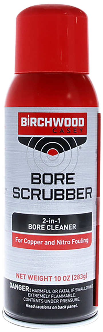 Birchwood Casey 33640 Bore Scrubber 2-in-1 10 oz Aerosol Bore Cleaner
