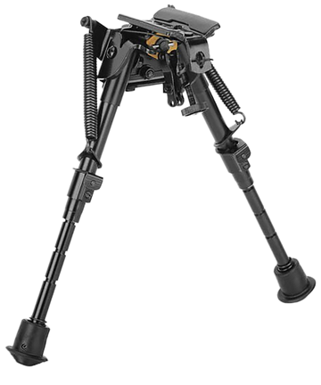 Caldwell XLA Pivot Bipod 9-13" Black Aluminum Swivel Stud