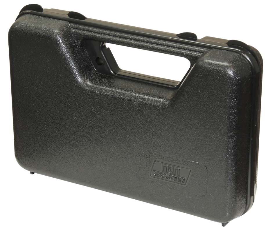 MTM Case-Gard 803R Single Handgun Case - Black Polypropylene