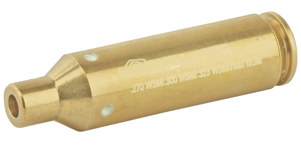 SME Sight-Rite Laser Bore Sighting System 270 WSM / 7mm WSM / 300 WSM / 325 WSM Brass Cartridge