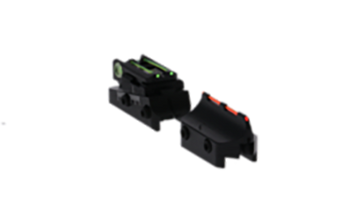 TruGlo TG960 Tru-Point Xtreme Universal Shotgun Sight Red/Green Fiber Optic