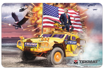 TekMat TEKR17TRUMP Original Cleaning Mat Trump Freedom Portrait 11 x 17