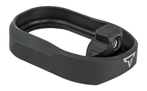 Taran Tactical Innovations Aluminum Carry Magwell - Glock 19 Gen 5 - Black Hard Coat Anodized