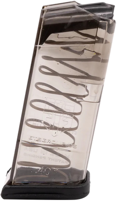 ETS Group GLK-27 40 S&W 9rd Clear Polymer Magazine - Fits Glock 27