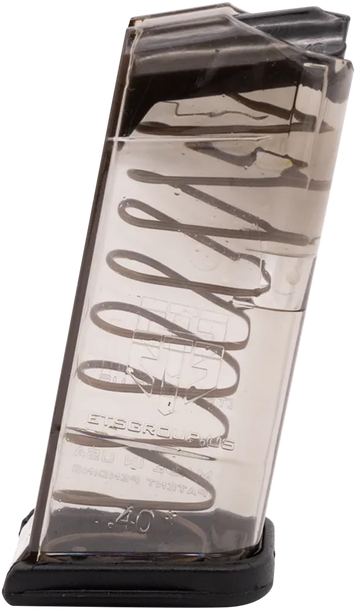 ETS Group GLK-27 40 S&W 9rd Clear Polymer Magazine - Fits Glock 27