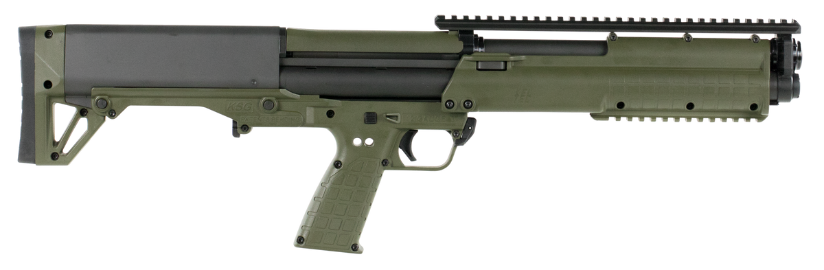 Kel-Tec KSG 12 Gauge 18.50" 3" 14+1 Pump-Action Shotgun - OD Green