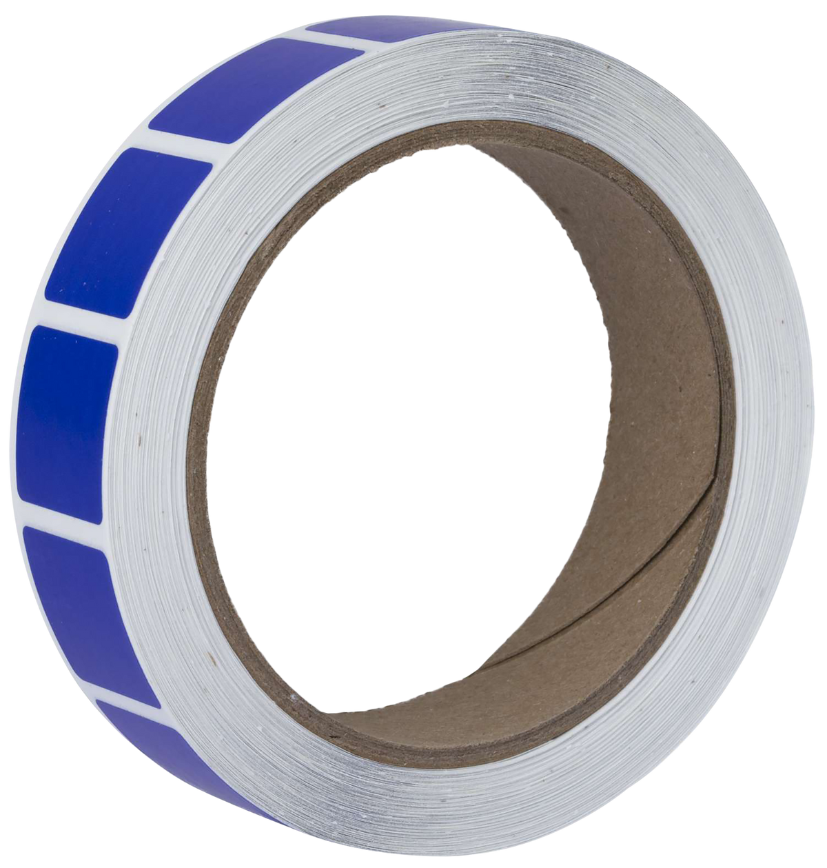 Action Target Square Blue Target Pasters 7/8" Self-Adhesive 1000 Per Roll