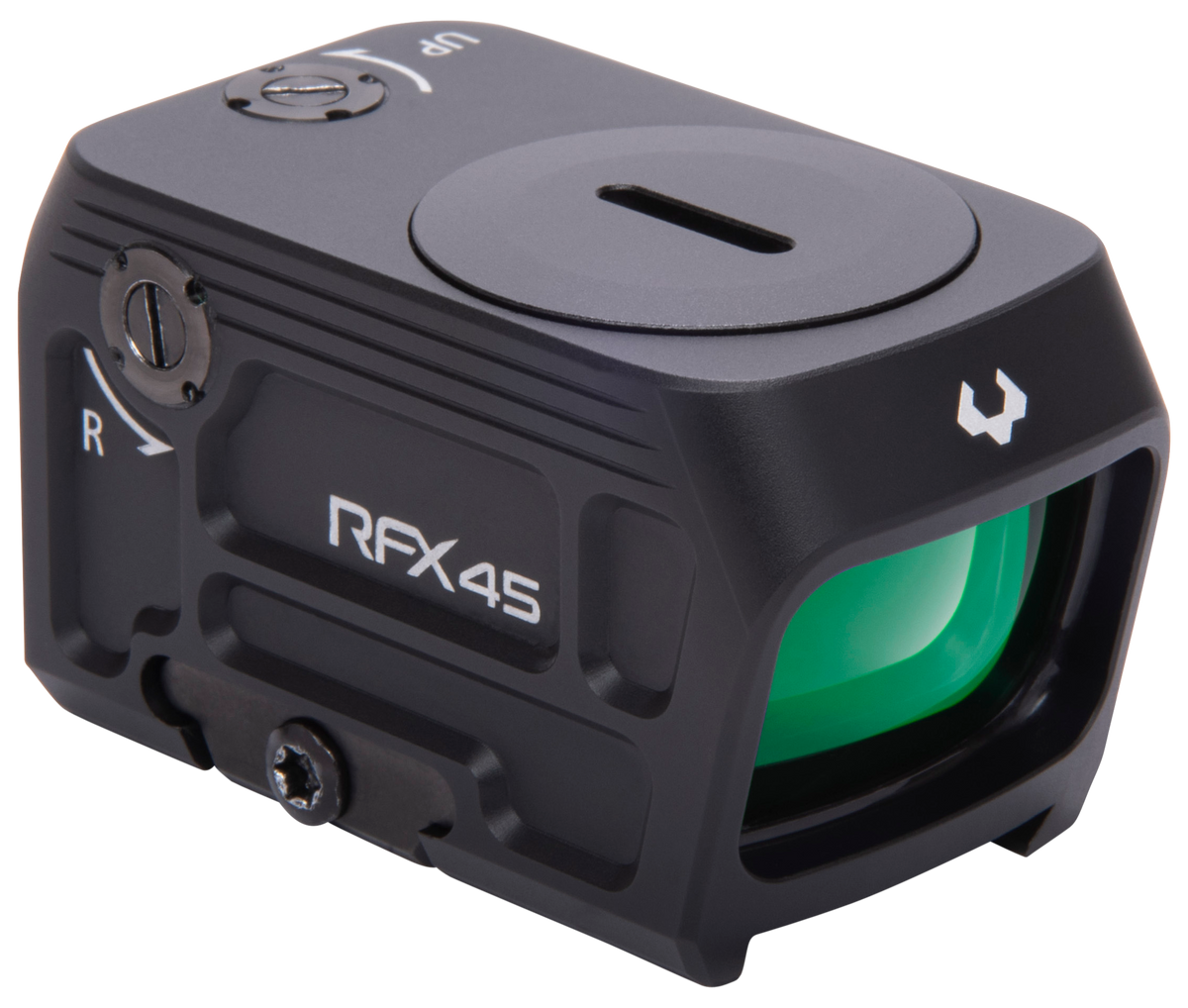 Viridian RFX45 Closed Emitter 5 MOA Green Dot Reflex Sight ACRO/RMR