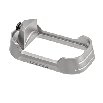 Tyrant CNC Magwell Fits Glock 17 Gen 3 Gray Aluminum