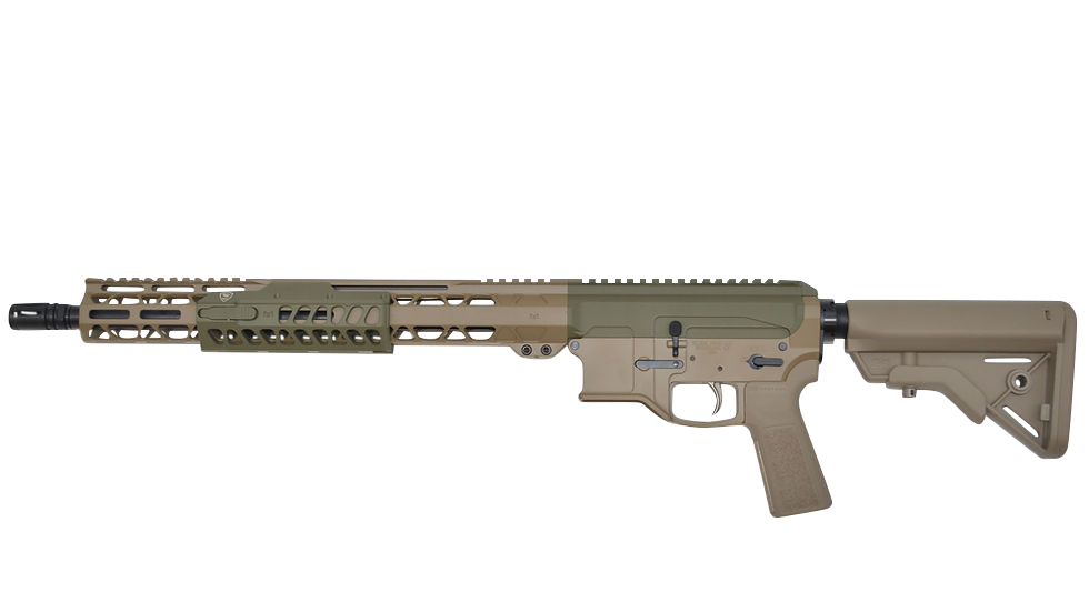 Bilson Arms BA-15FC 300 Blackout 16" 20+1 Semi-Auto Rifle - FDE/Sniper Green