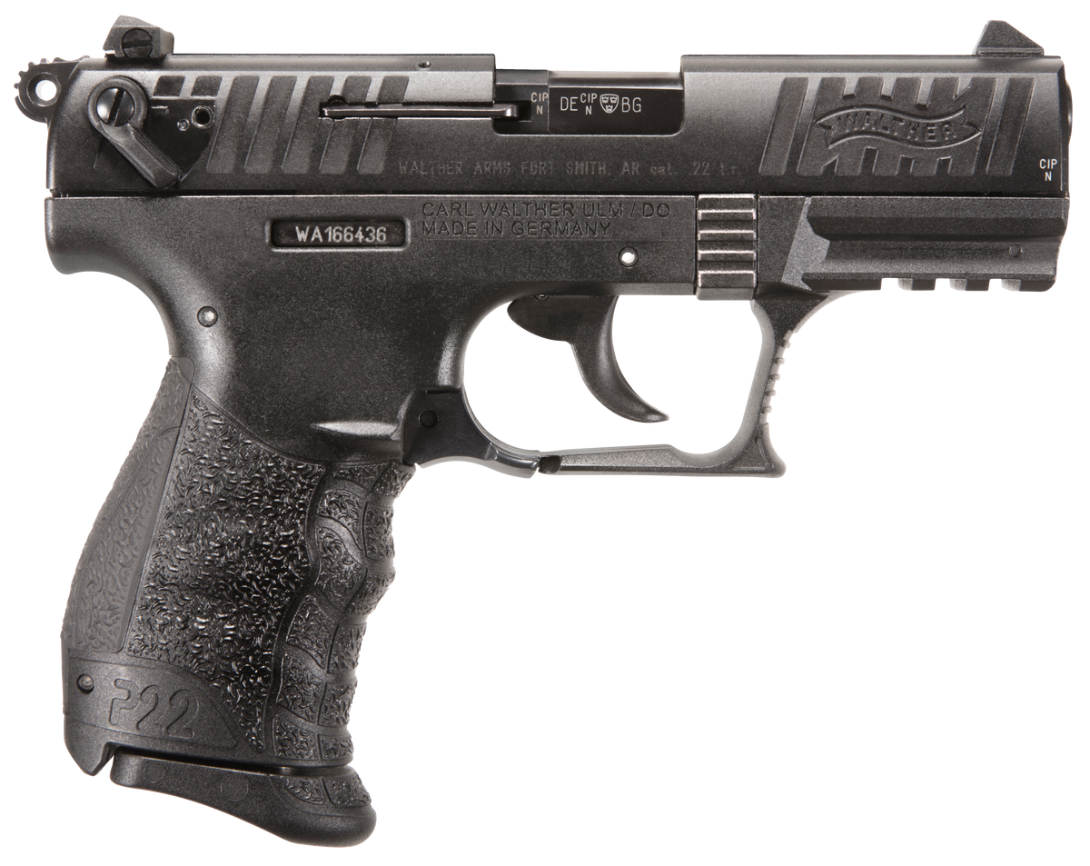 Walther Arms P22 Q 22 LR 3.42" 10+1 Semi-Auto Pistol