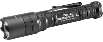Surefire E2D Defender Ultra 5/1,000 Lumens LED Flashlight - Black Anodized