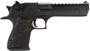 Magnum Research Desert Eagle Mark XIX 357 Mag 6" 9+1 Semi-Auto Pistol - Black Carbon Steel Beavertail