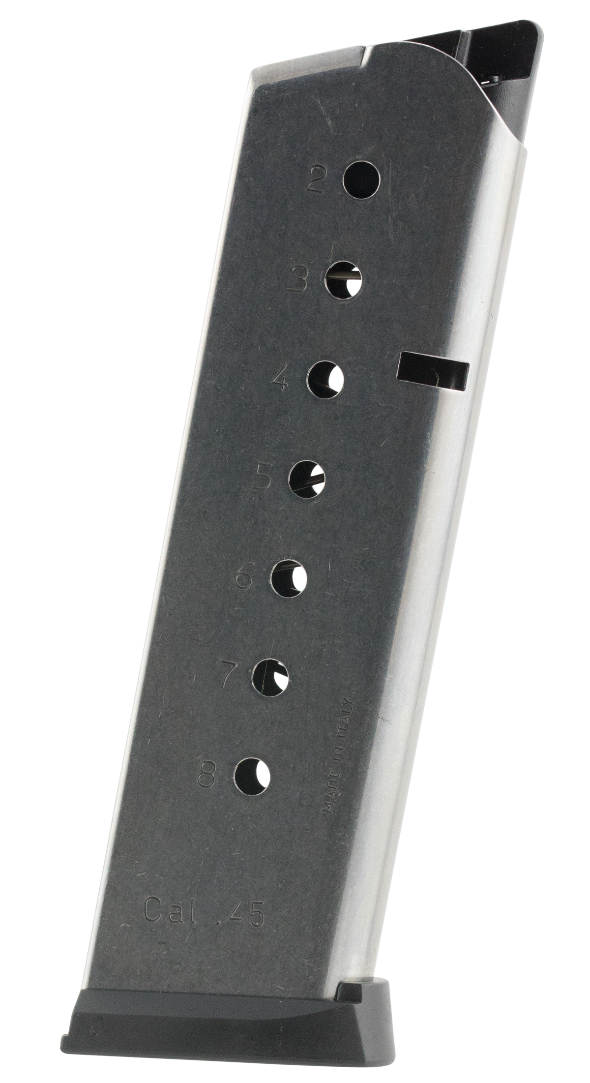 Mec-Gar 1911 Government 45 ACP 8rd Stainless Steel Magazine