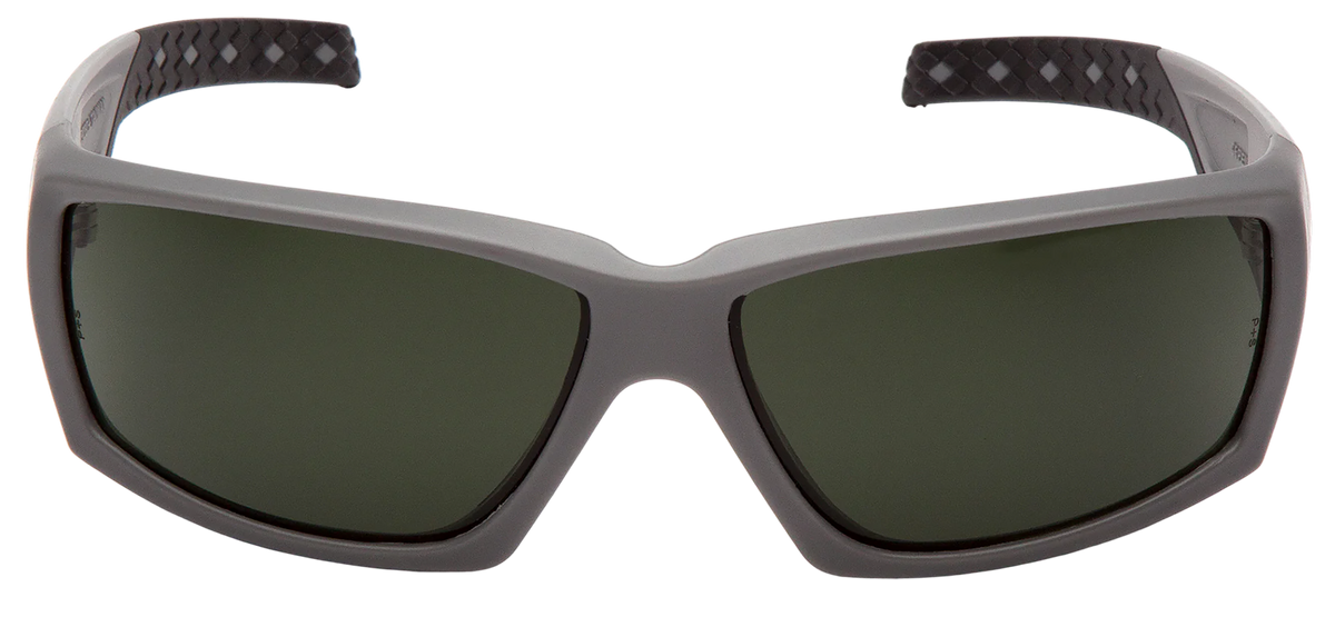 Pyramex OverWatch Gray Frame Black Anti-Fog Lens Shooting Glasses