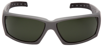 Pyramex OverWatch Gray Frame Black Anti-Fog Lens Shooting Glasses